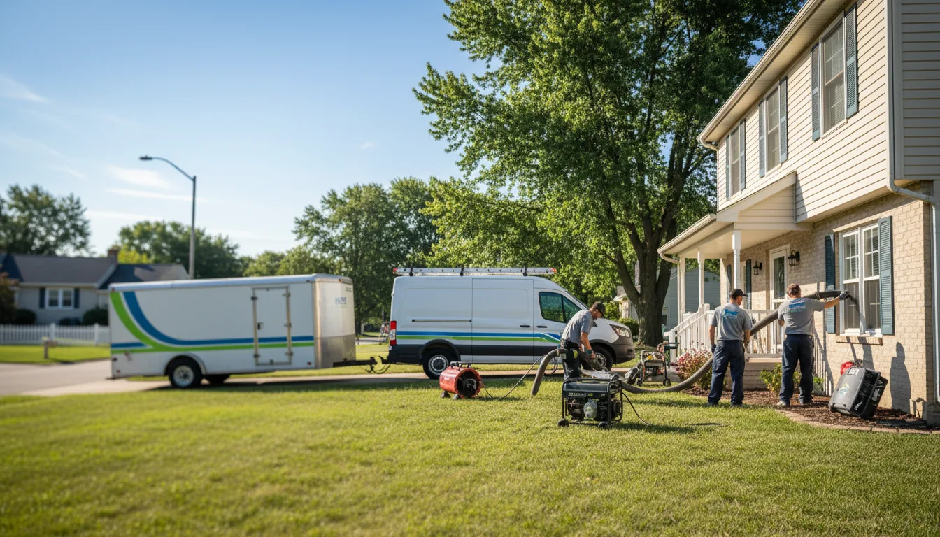 Flooded Basement Restoration And Cleanup With Repair in Osceola, IA near me